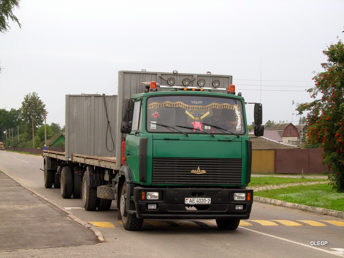 Витебская область, № АЕ 4020-2 — МАЗ-5337 (общая модель)