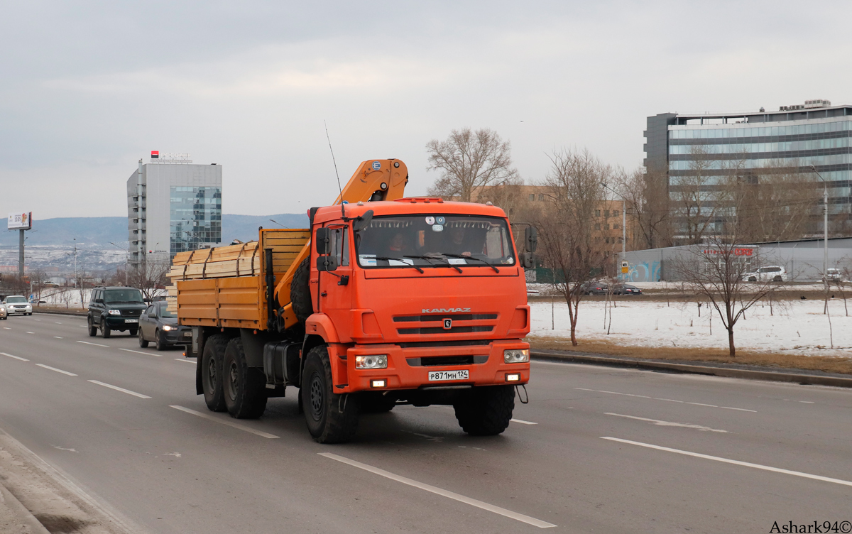 Красноярский край, № Р 871 МН 124 — КамАЗ-43118-46