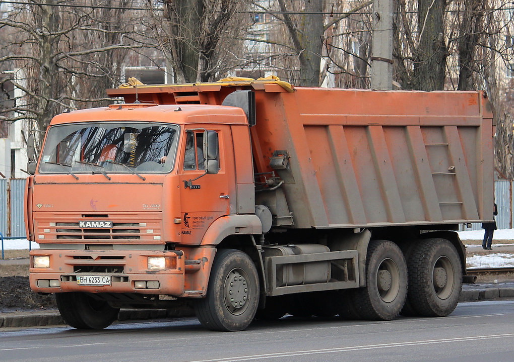 Одесская область, № ВН 6233 СА — КамАЗ-6520 [652000]