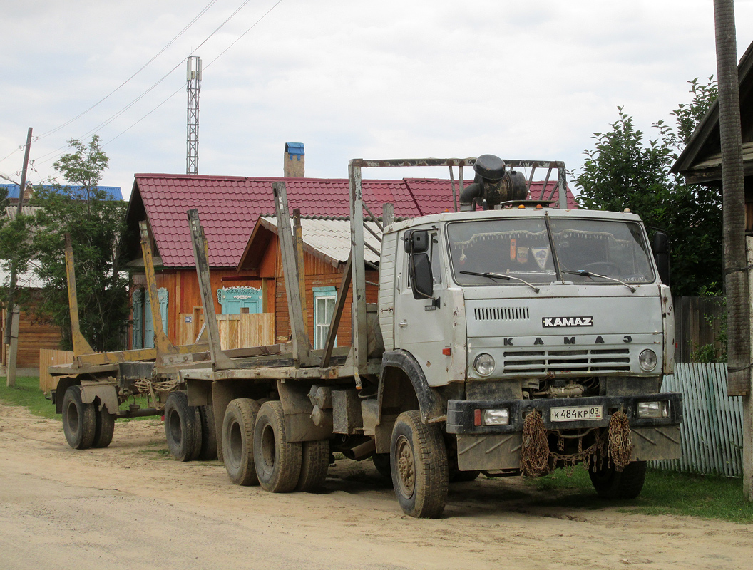 Бурятия, № К 484 КР 03 — КамАЗ (общая модель)