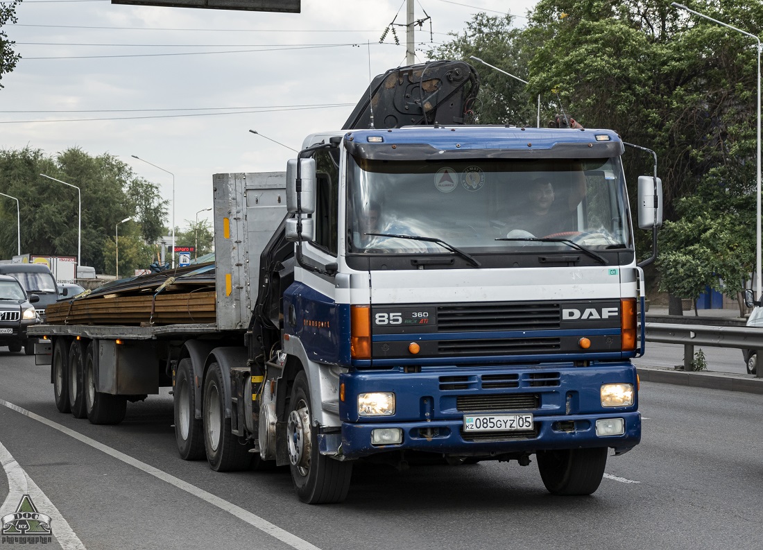 Алматинская область, № 085 GYZ 05 — DAF CF85 FAS