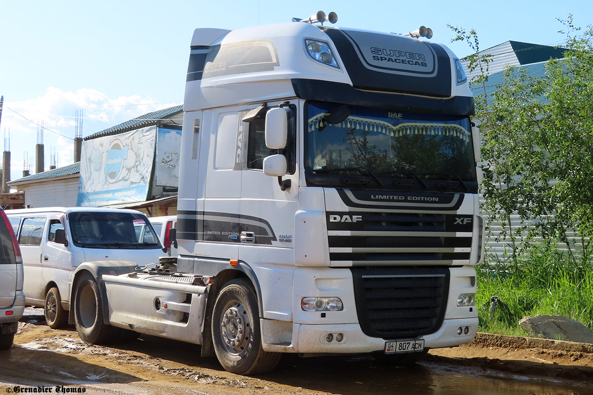 Киргизия, № 04 807 ACM — DAF XF105 FT