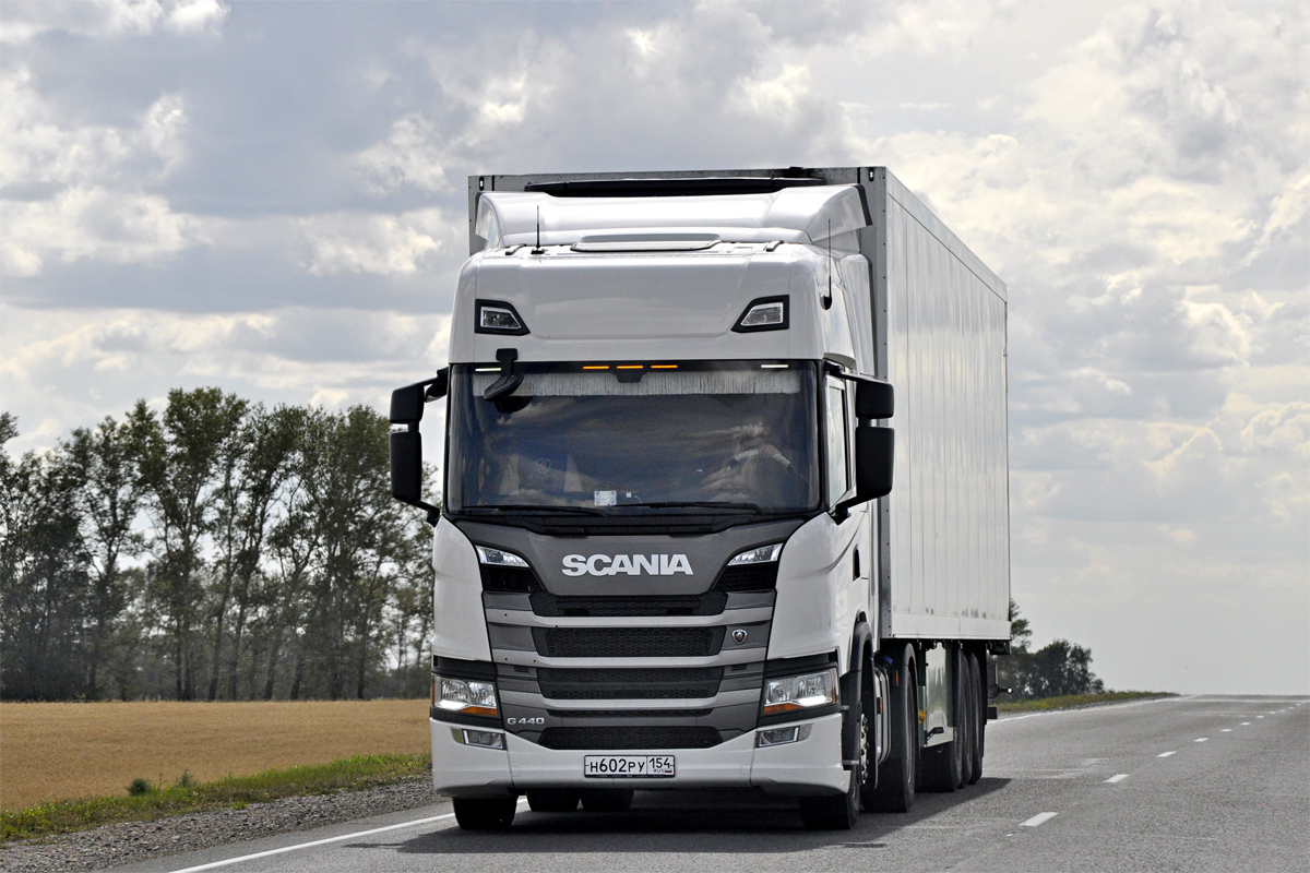 Новосибирская область, № Н 602 РУ 154 — Scania ('2016) G440