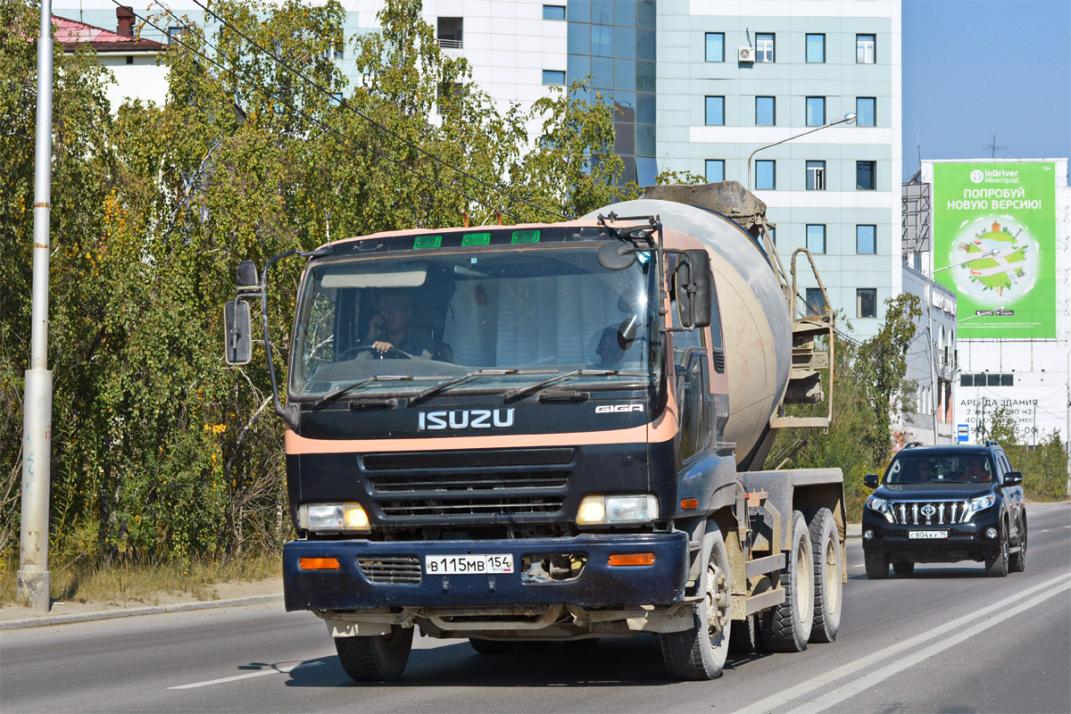 Саха (Якутия), № В 115 МВ 154 — Isuzu Giga (общая модель)