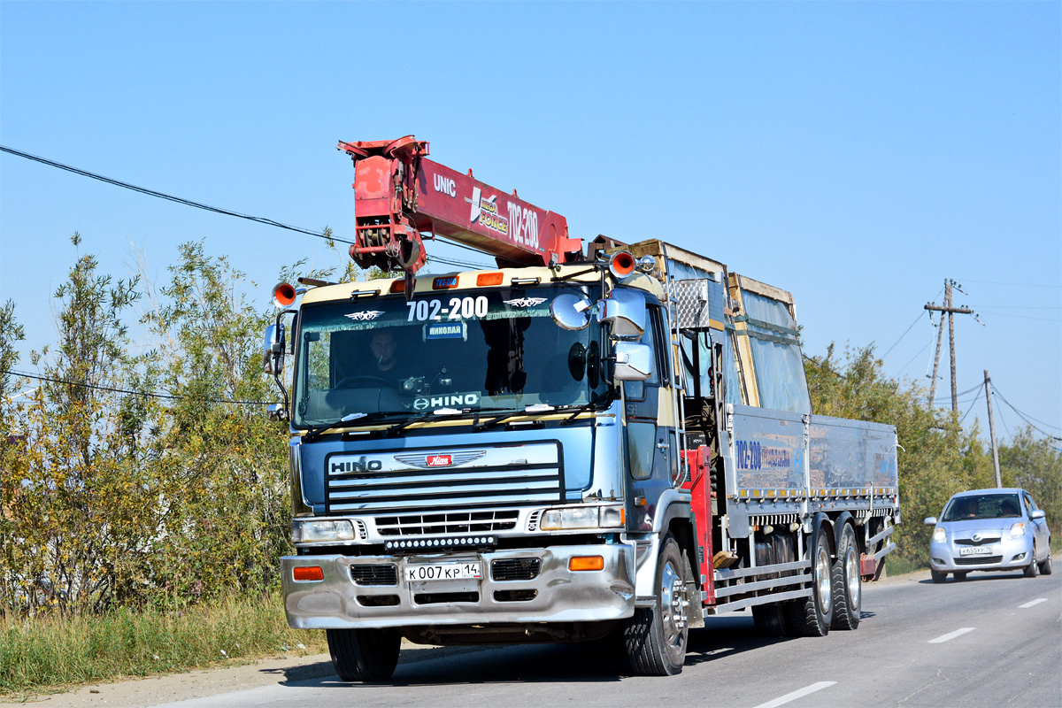 Саха (Якутия), № К 007 КР 14 — Hino Profia