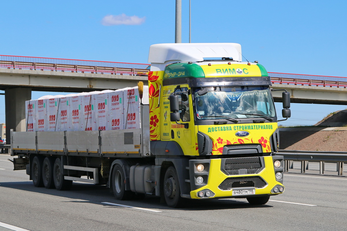 Санкт-Петербург, № В 480 ТМ 198 — Ford Cargo ('2012) 1842T