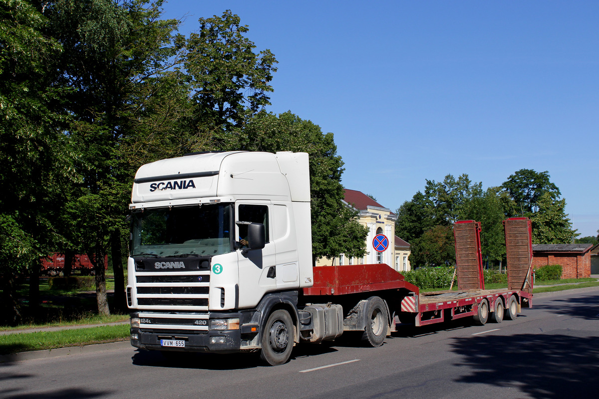 Литва, № VVM 655 — Scania ('1996) R124L