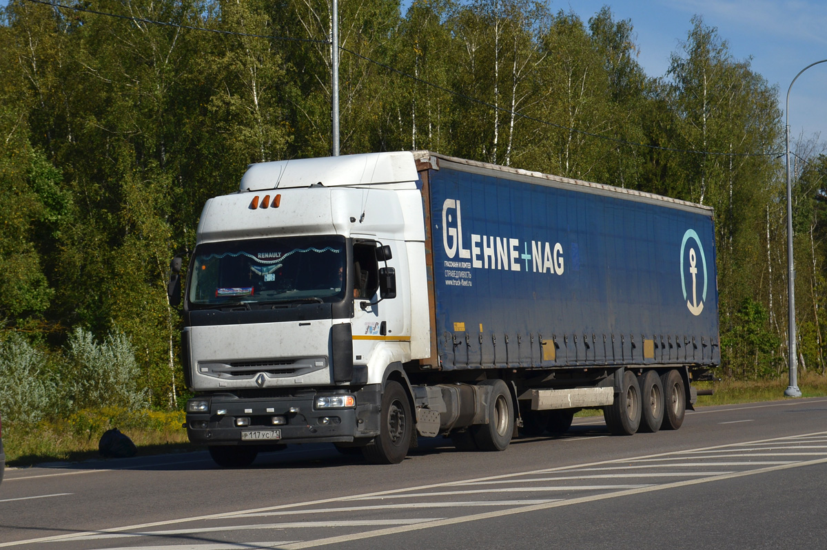 Тульская область, № Р 117 УС 71 — Renault Premium ('1996)