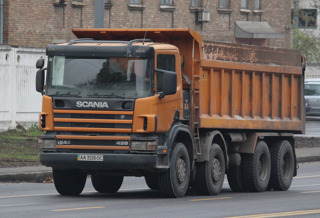 Киев, № АА 3528 ОС — Scania ('1996) P124C