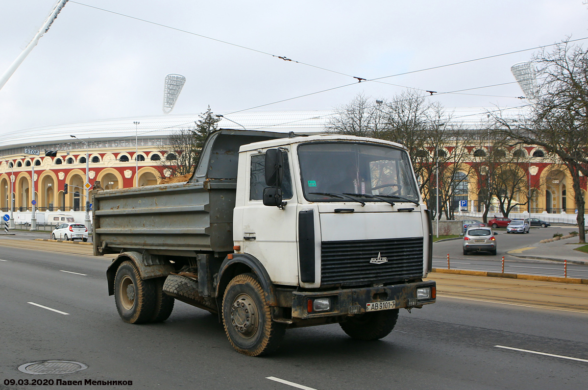 Минск, № АВ 9101-7 — МАЗ-5551 (общая модель)