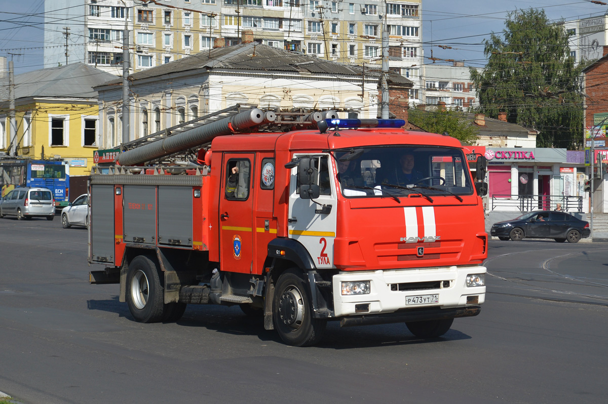 Тульская область, № Р 473 УТ 71 — КамАЗ-43253-R4