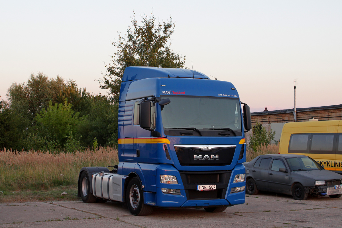 Литва, № LNE 567 — MAN TGX ('2012) (Общая модель)