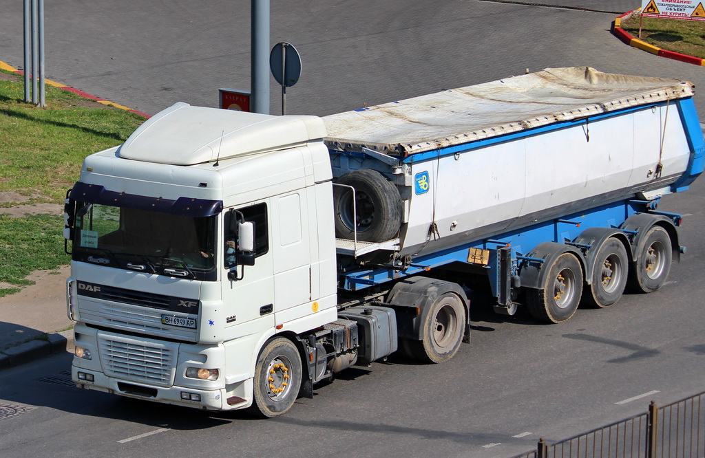 Одесская область, № ВН 6949 АР — DAF XF95 FT