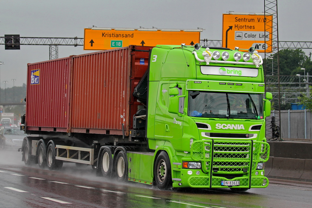 Норвегия, № DN 83633 — Scania ('2009) R620