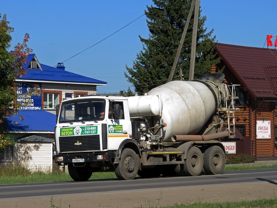 Кировская область, № О 936 АХ 116 — МАЗ-6303 (общая модель)