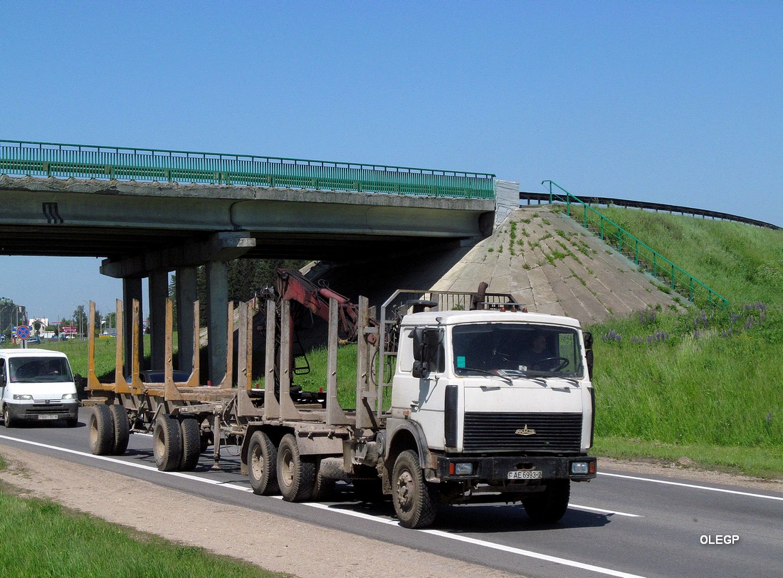 Витебская область, № АЕ 6993-2 — МАЗ-6303 (общая модель)