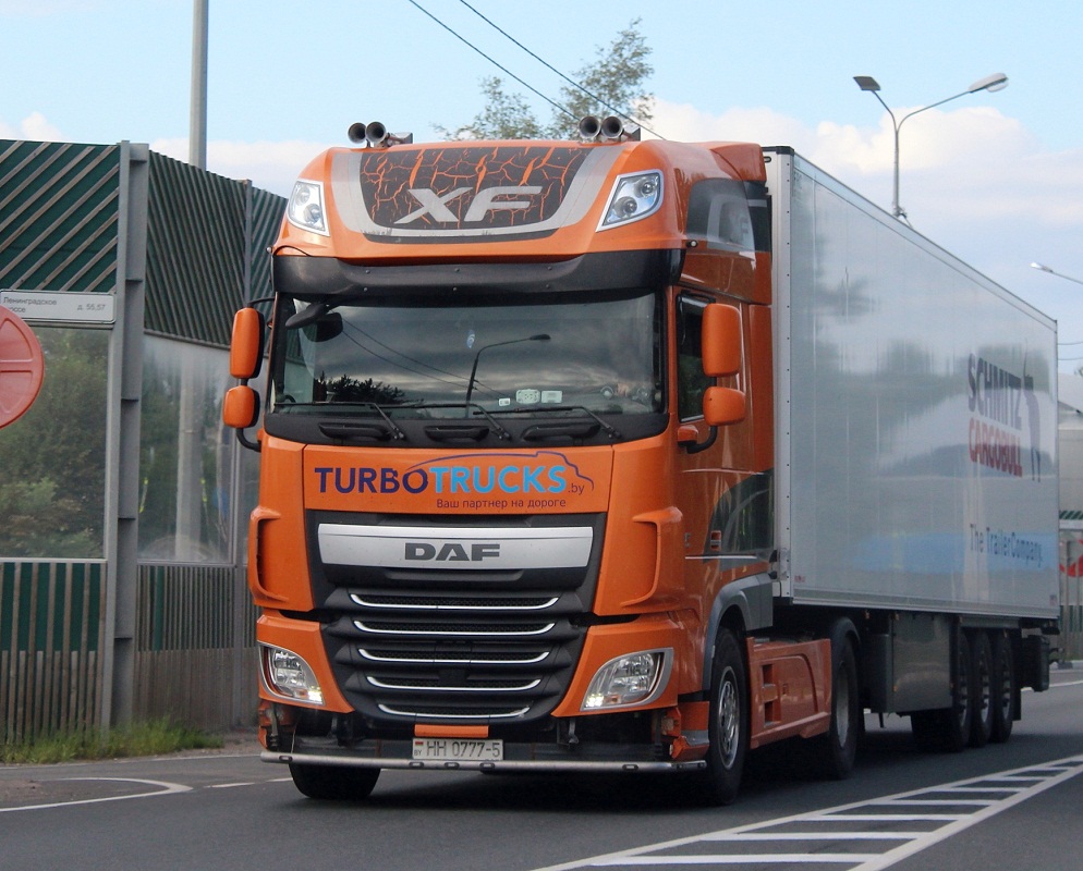 Минская область, № НН 0777-5 — DAF XF Euro6 FT