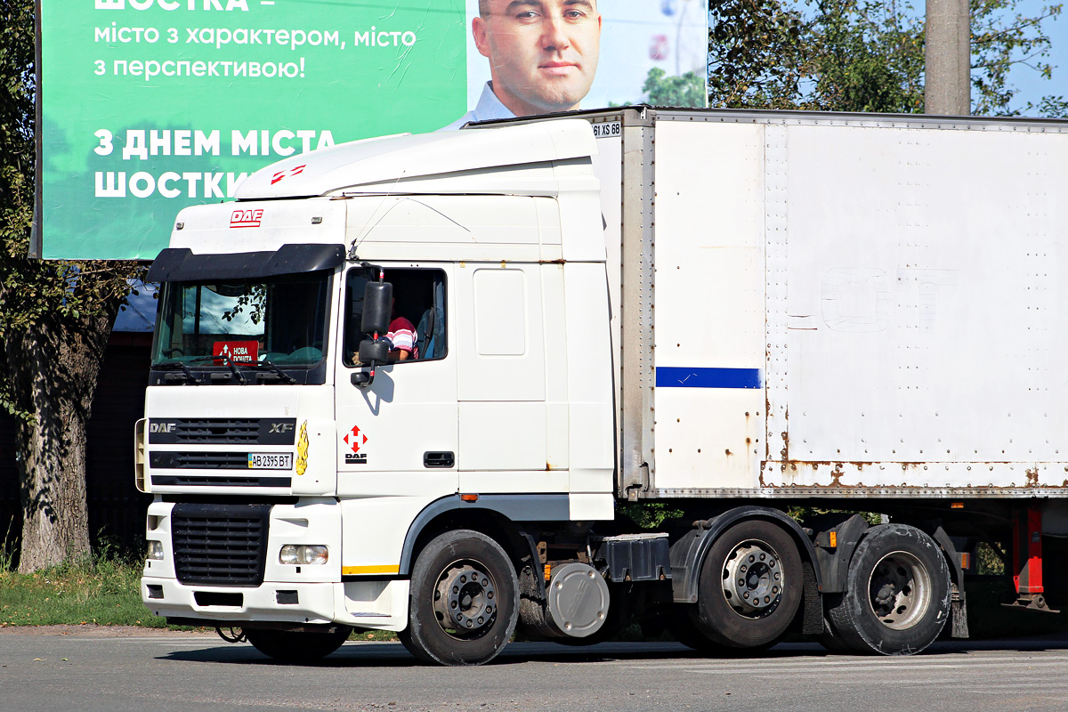 Винницкая область, № АВ 2395 ВТ — DAF XF95 FTG