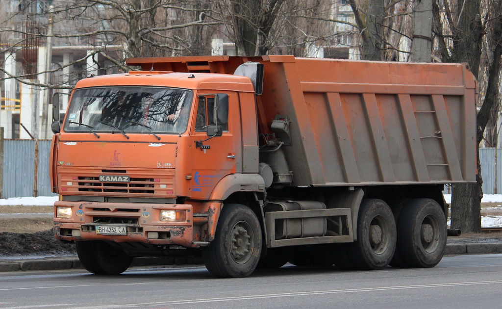 Одесская область, № ВН 6232 СА — КамАЗ-6520 [652000]