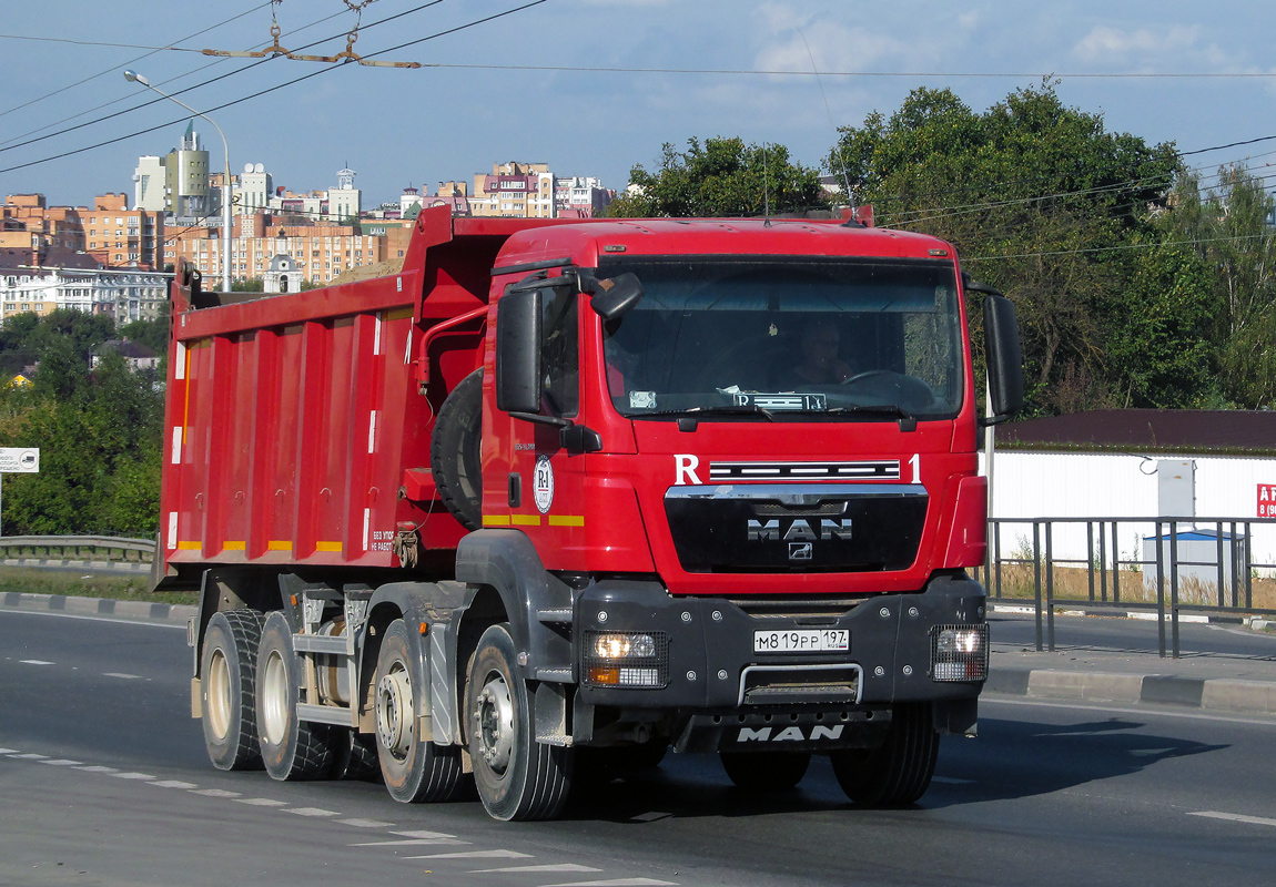 Москва, № М 819 РР 197 — MAN TGS ('2007) 41.390