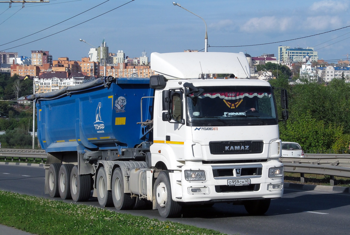 Калужская область, № О 959 СН 40 — КамАЗ-65206-T5