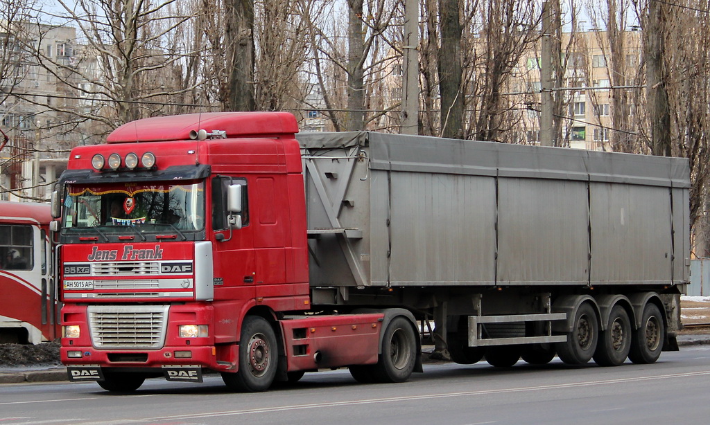 Донецкая область, № AH 5015 AP — DAF 95XF FT