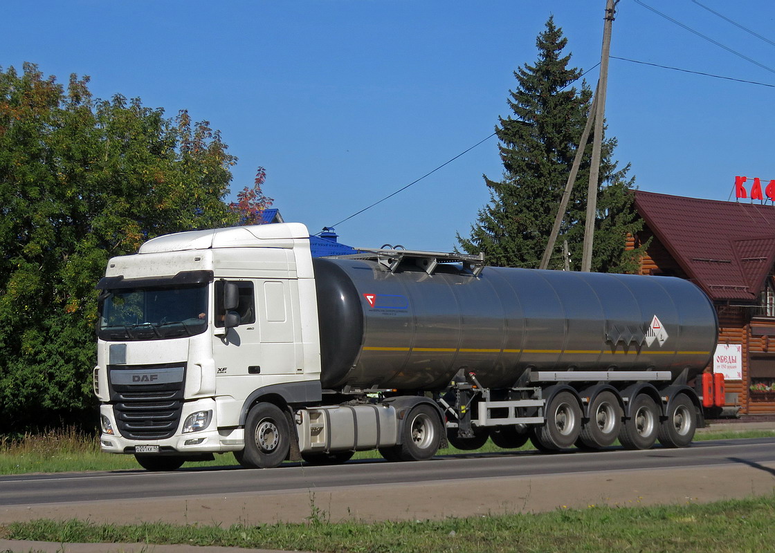 Липецкая область, № О 201 КК 48 — DAF XF Euro6 FT