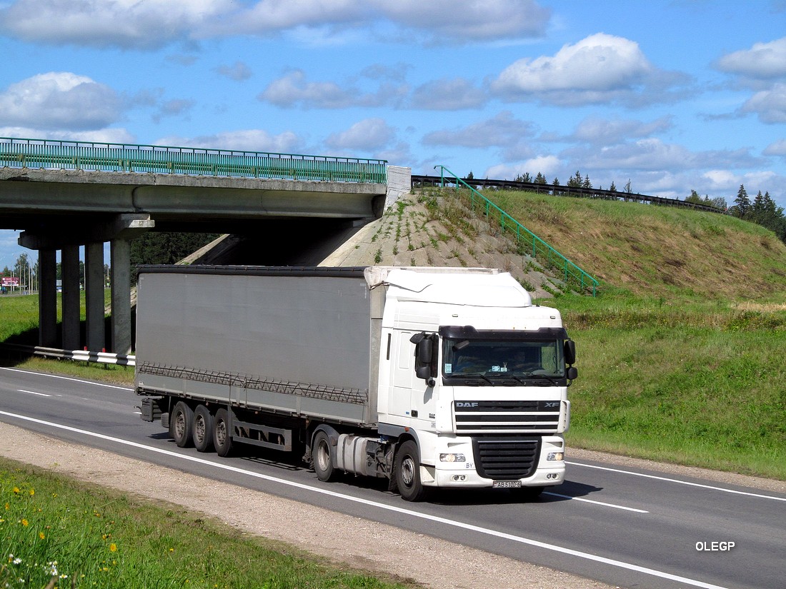 Могилёвская область, № АВ 5100-6 — DAF XF105 FT