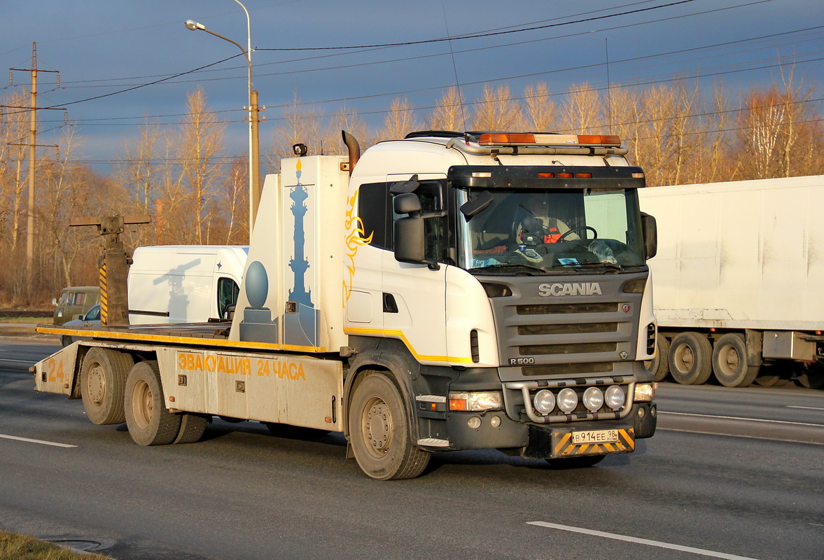 Санкт-Петербург, № В 914 ЕЕ 98 — Scania ('2004) R500