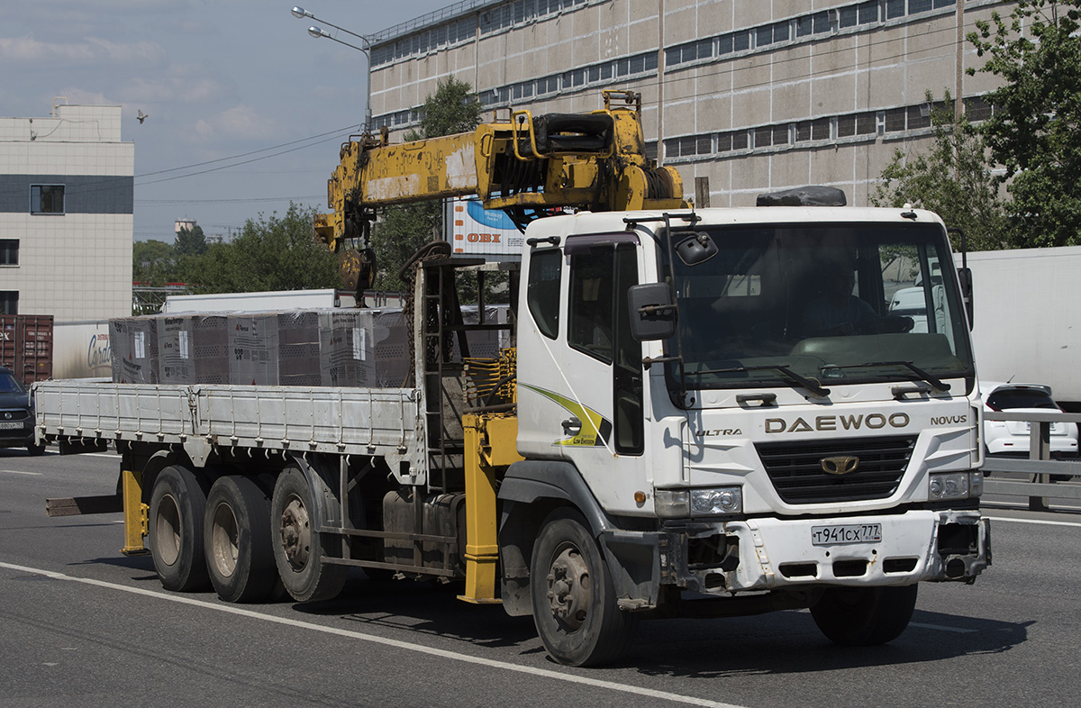 Москва, № Т 941 СХ 777 — Daewoo Novus