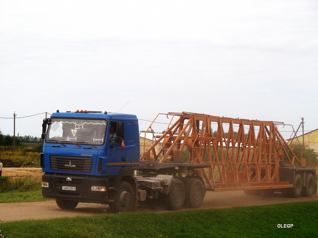 Витебская область, № АМ 2209-2 — МАЗ-6430 (общая модель)