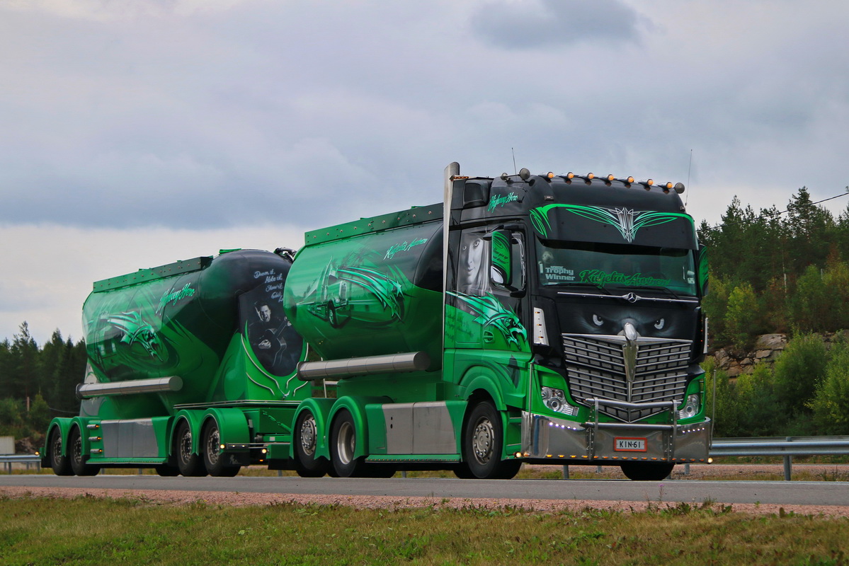 Финляндия, № KIN-61 — Mercedes-Benz Actros ('2011)