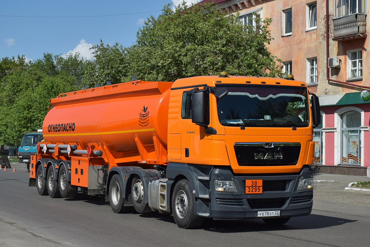 Алтайский край, № У 678 ХТ 22 — MAN TGX ('2007) 26.440