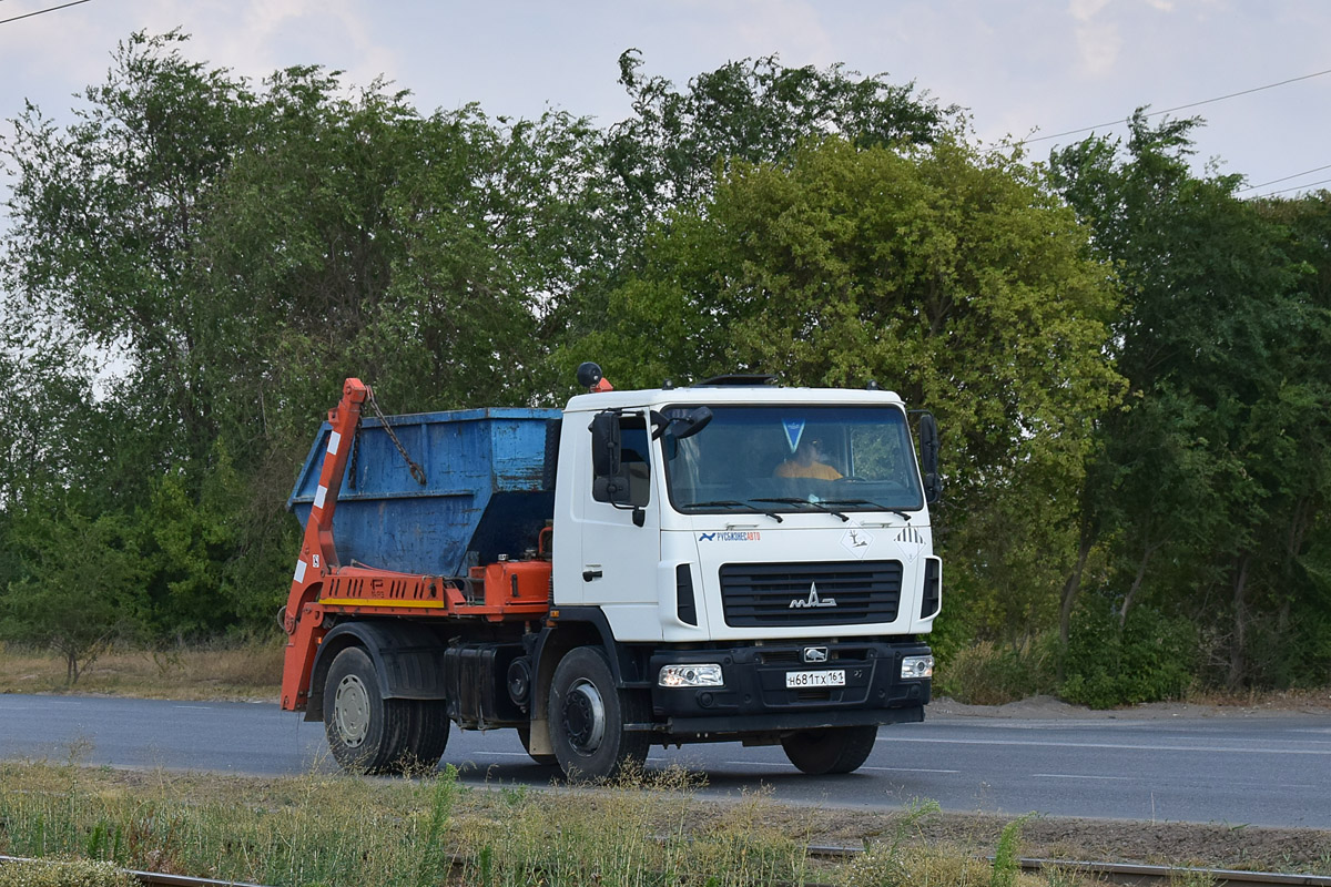 Волгоградская область, № Н 681 ТХ 161 — МАЗ-555025