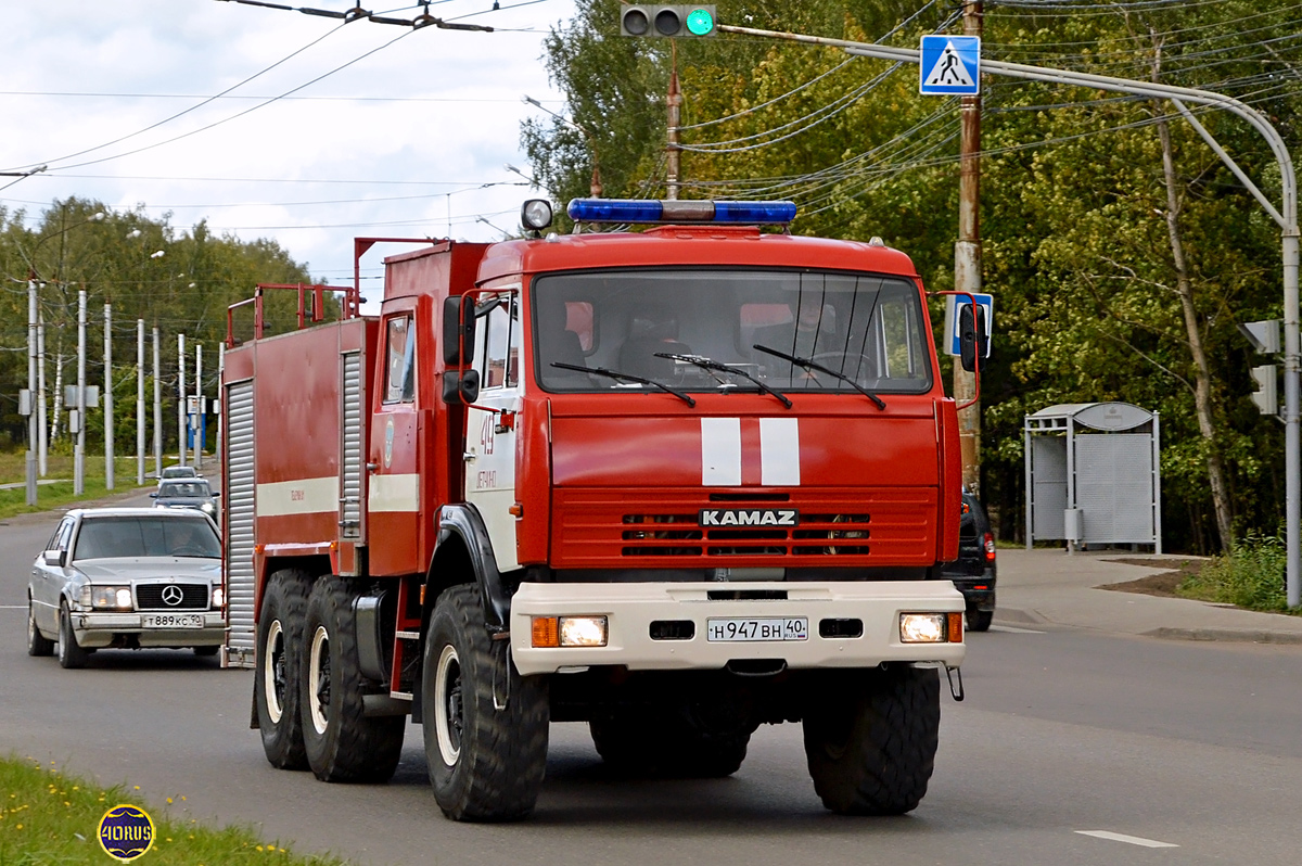 Калужская область, № Н 947 ВН 40 — КамАЗ-43114-15 [43114R]