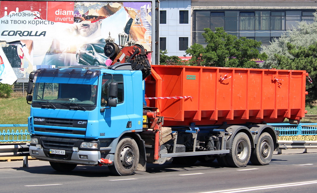 Одесская область, № ВН 3450 АХ — DAF CF75 FAR