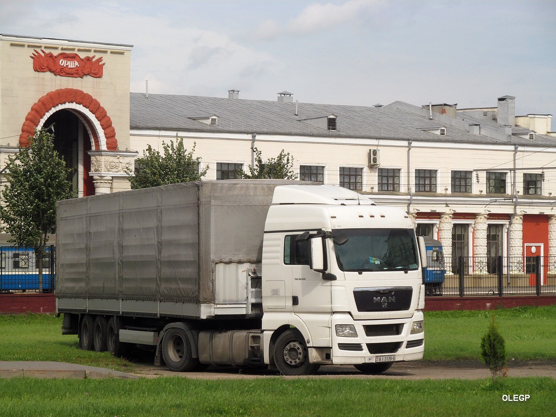 Могилёвская область, № АІ 3139-6 — MAN TGX ('2007) 18.400