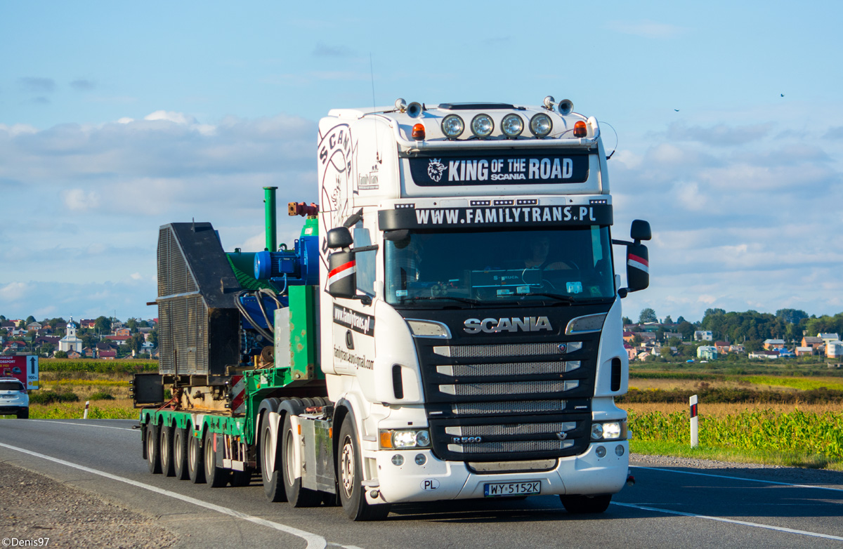 Польша, № WY 5152K — Scania ('2009) R560