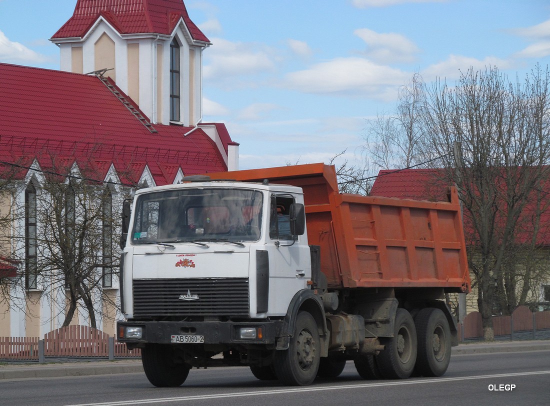 Витебская область, № АВ 5060-2 — МАЗ-5516 (общая модель)