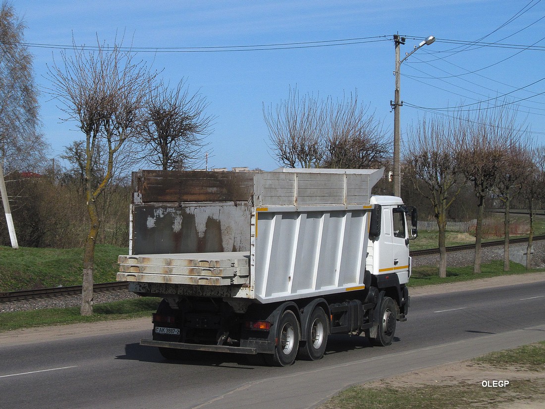 Витебская область, № АК 3887-2 — МАЗ-6501 (общая модель)