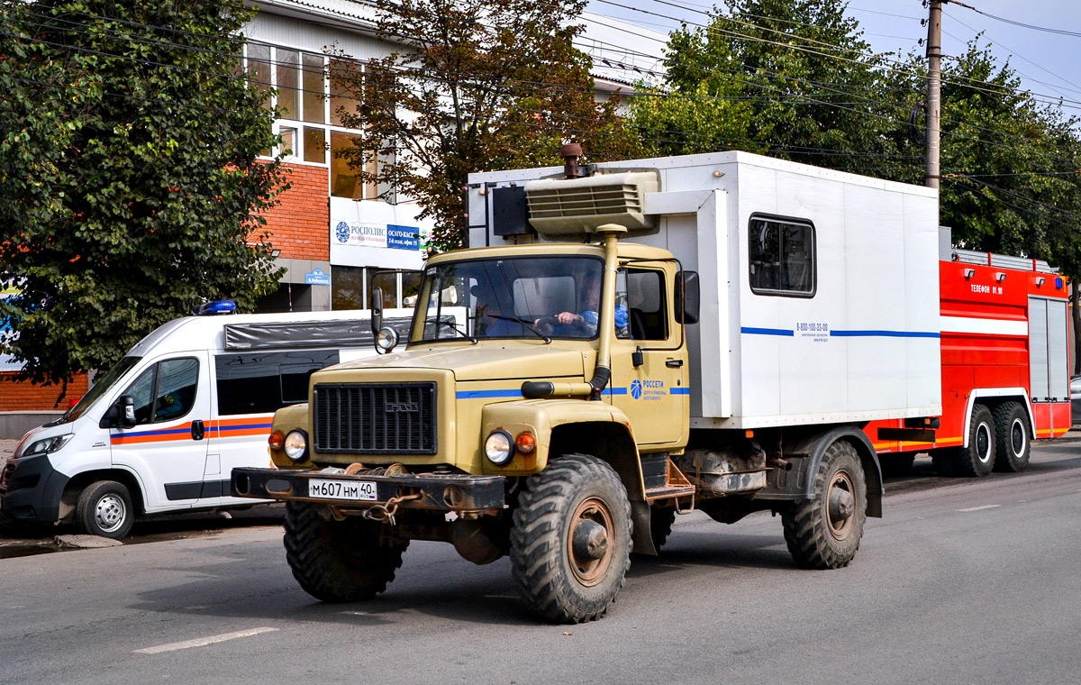 Калужская область, № М 607 НМ 40 — ГАЗ-33081 «Садко»