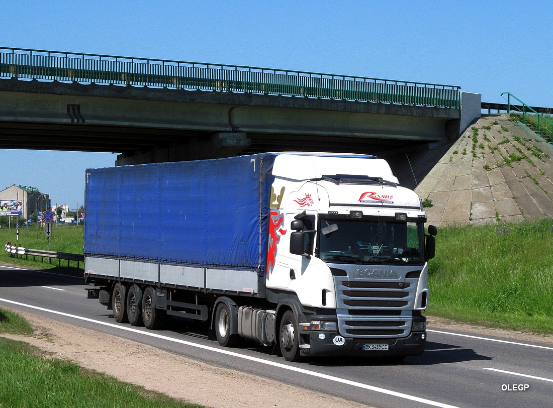 Хмельницкая область, № ВХ 5459 СЕ — Scania ('2009) R420