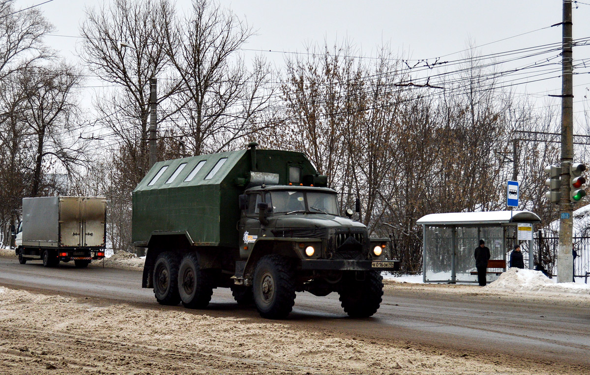 Калужская область, № К 016 ОК 40 — Урал-4320-01