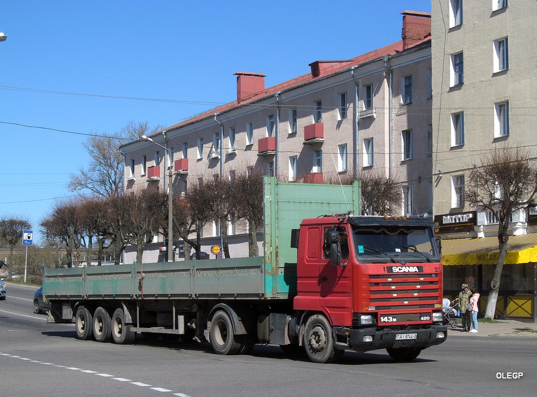 Витебская область, № АІ 9744-2 — Scania (III) R143M
