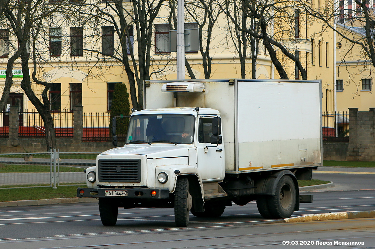 Минск, № АІ 6443-7 — ГАЗ-3309