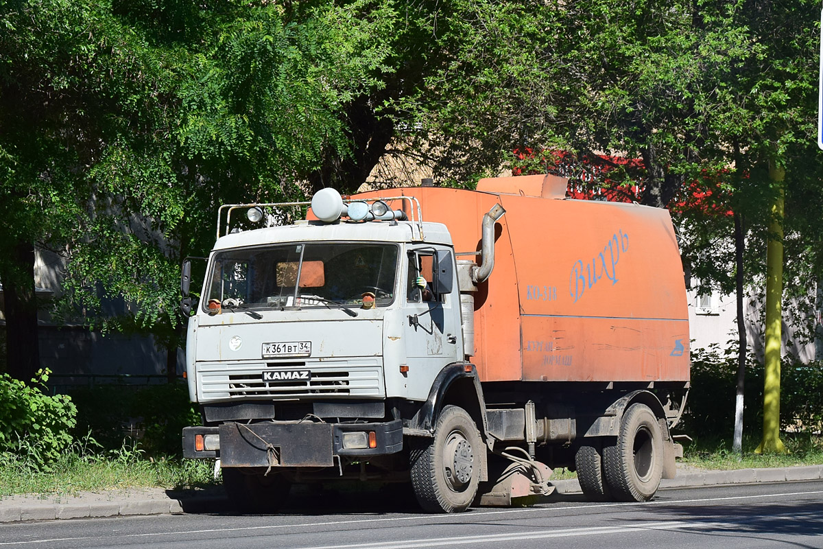 Волгоградская область, № 1025 — КамАЗ-43253-15 [43253R]