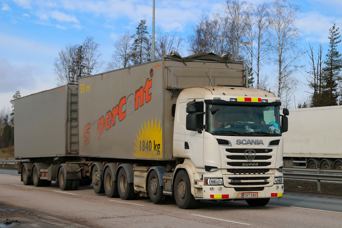 Финляндия, № CKT-280 — Scania ('2013) R580