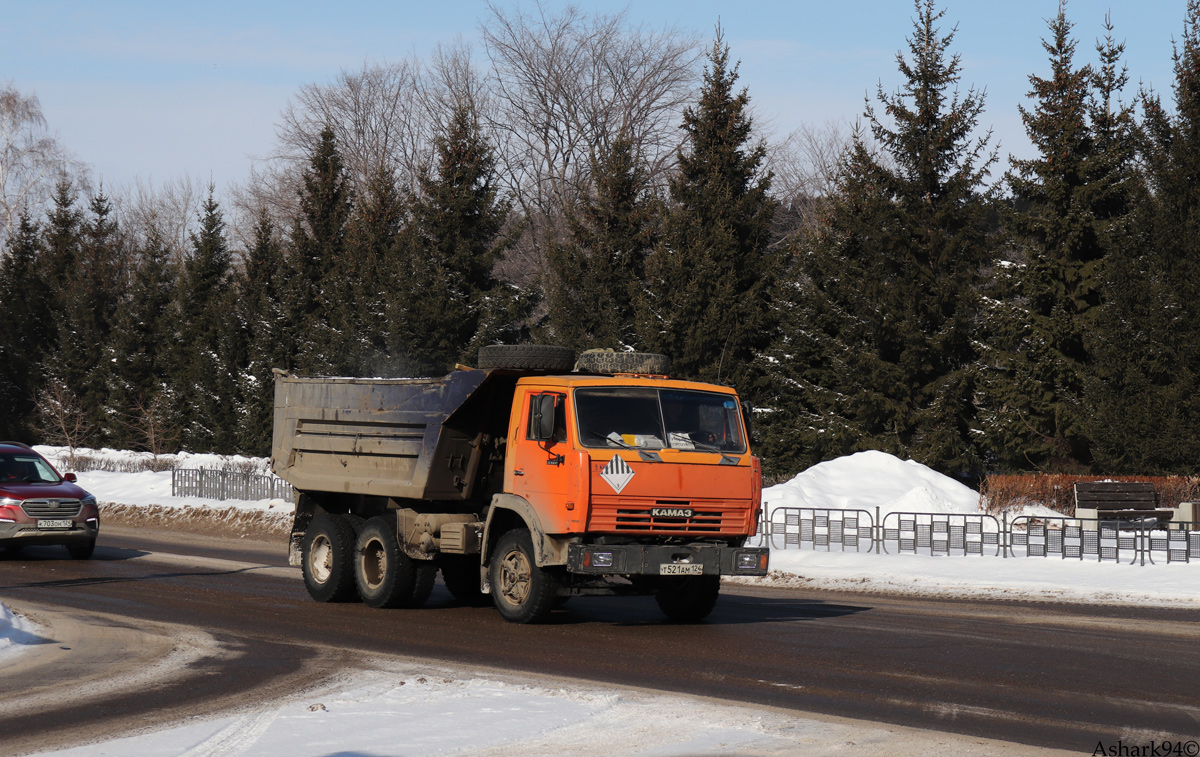 Красноярский край, № Т 521 АМ 124 — КамАЗ-55111 [551110]