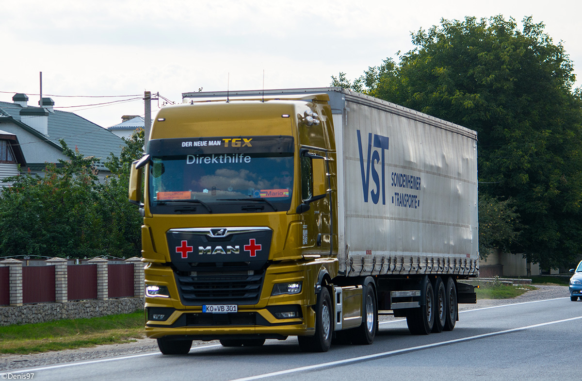 Германия, № KO-VB 301 — MAN TGX ('2020) (Общая модель)