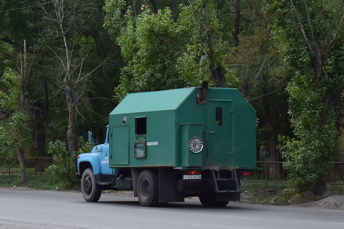 Волгоградская область, № Х 124 ХВ 34 — ЗИЛ-130 (общая модель)